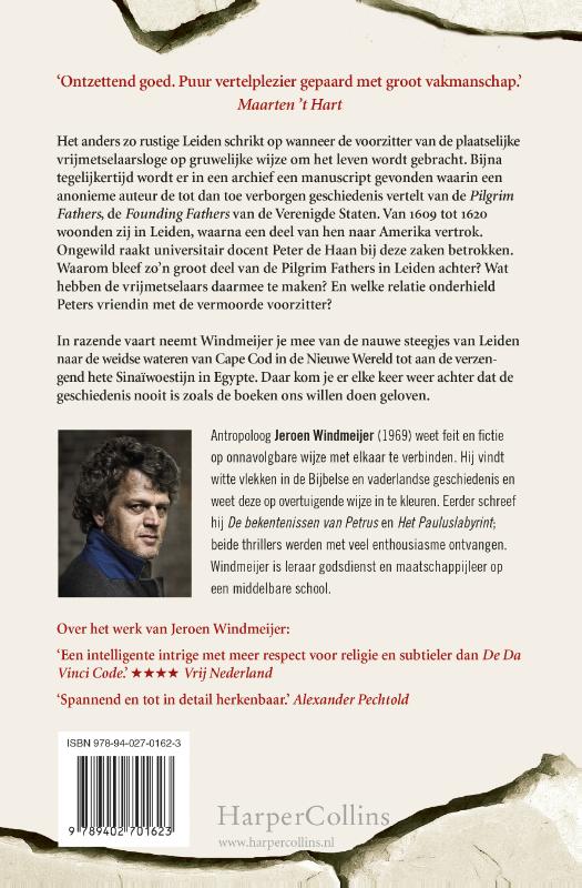 Het Pilgrim Fathers complot Het Pilgrim Fathers complot achterkant