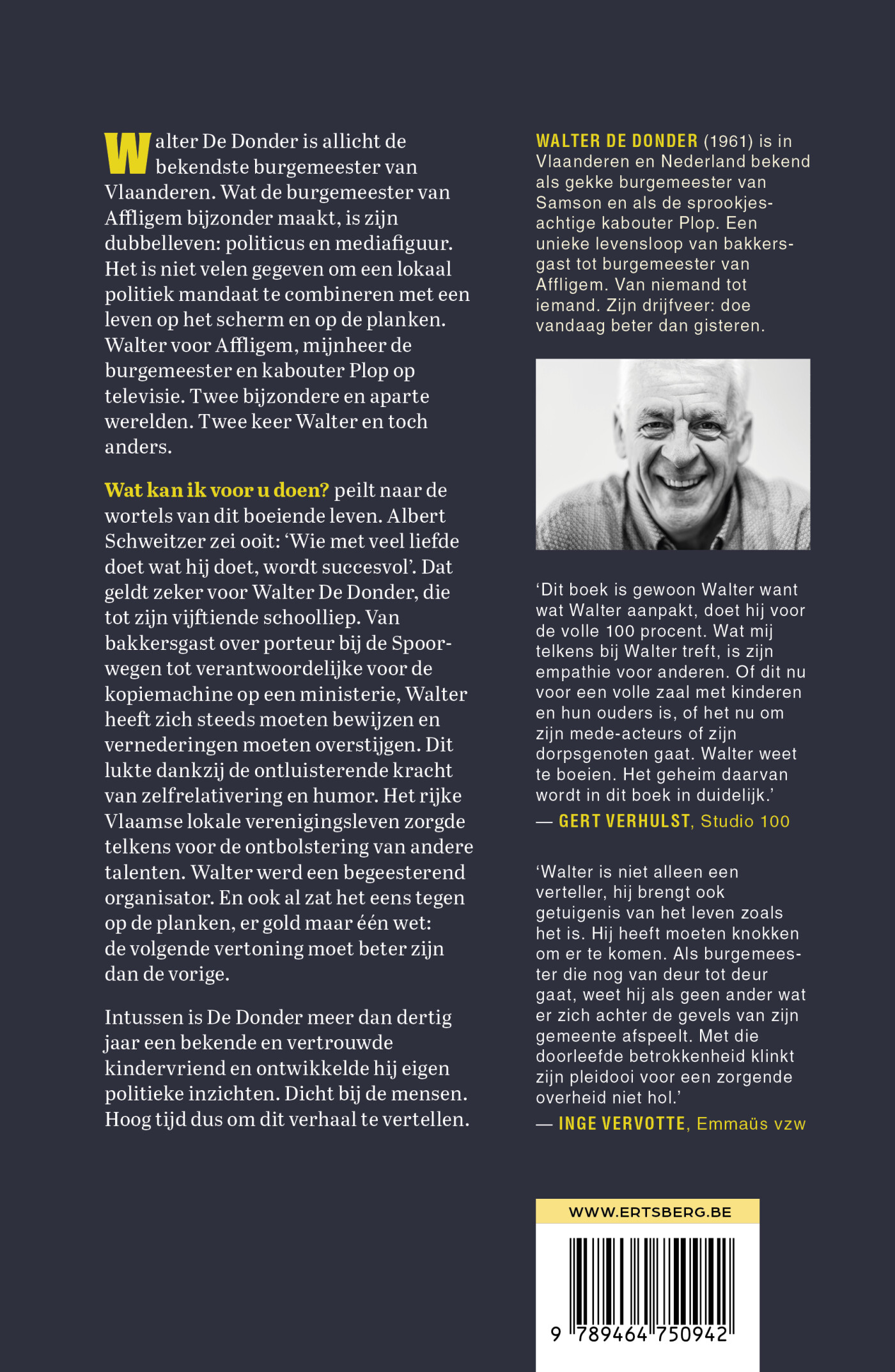 Wat kan ik voor u doen? achterkant