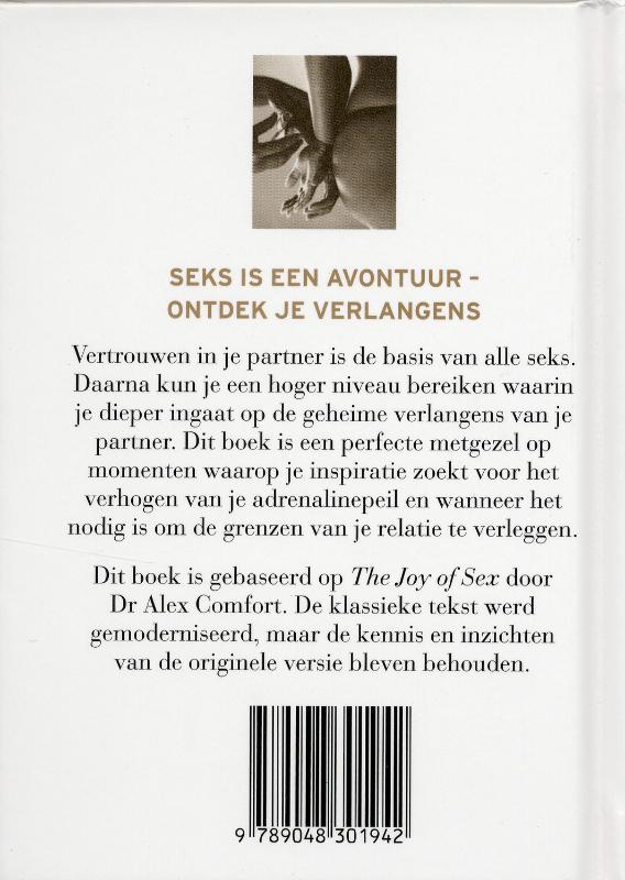 De Avontuurlijke Minnaar achterkant