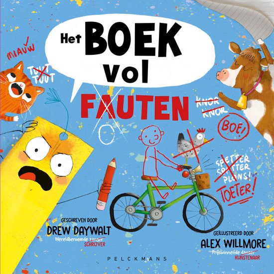 Het boek vol fauten