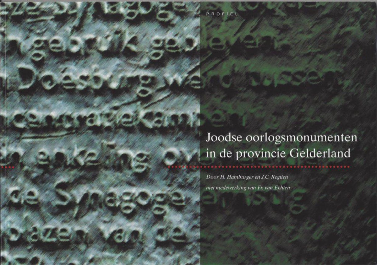 Joodse oorlogsmonumenten in de provincie Gelderland - Boek