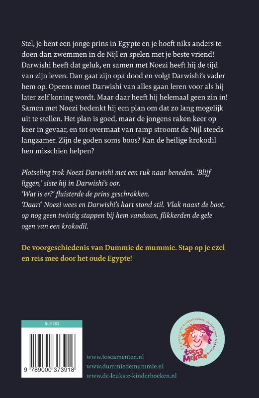 Een jonge prins in het oude Egypte / Dummie de mummie / 0 Een jonge prins in het oude Egypte / Dummie de mummie / 0 achterkant