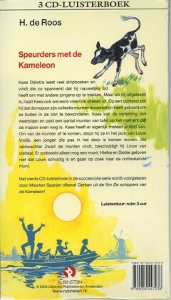 Speurders met de Kameleon 3-cd-luisterboek achterkant