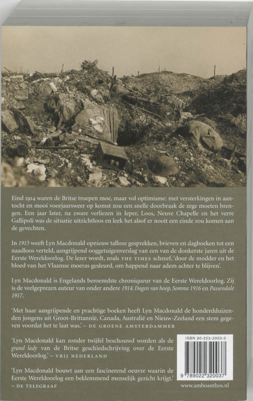 1915 Het verlies van de onschuld achterkant