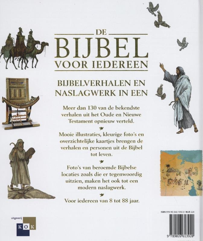 De Bijbel voor iedereen achterkant