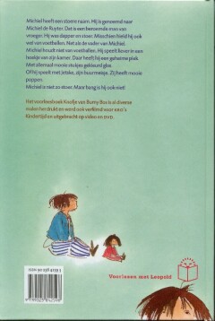 Michiel is niet zo stoer / Voorlezen met Leopold achterkant