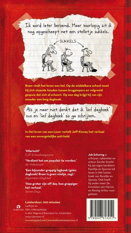 Leven van een loser achterkant