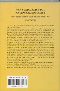 Van syndicalist tot nationaal socialist achterkant