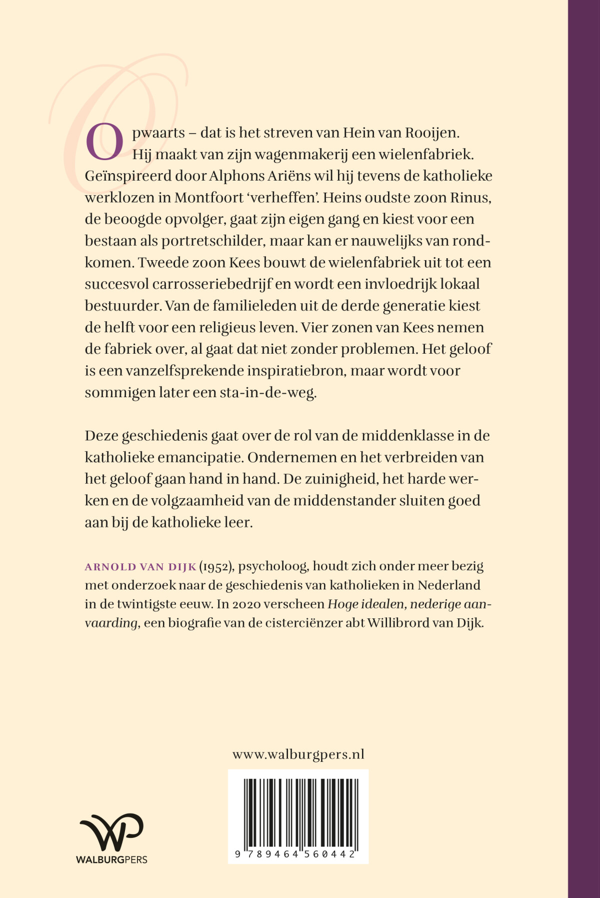 Van Rooijen & Zonen achterkant