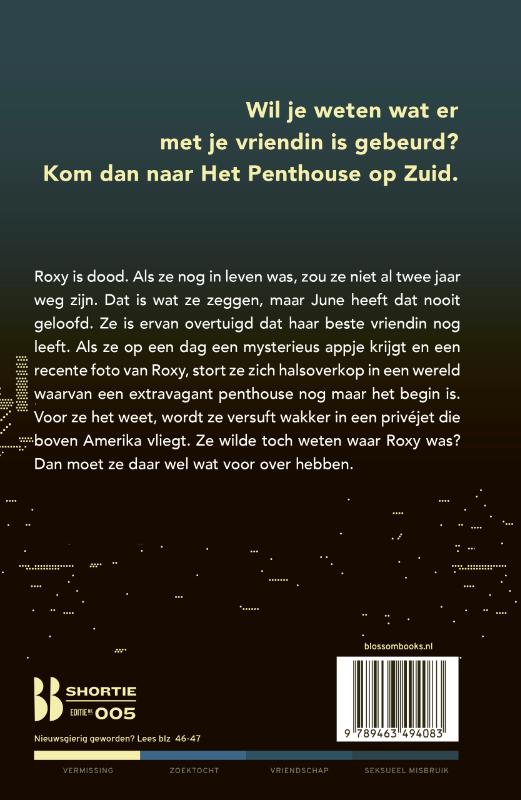 Het penthouse / Blossom Books Shorties achterkant