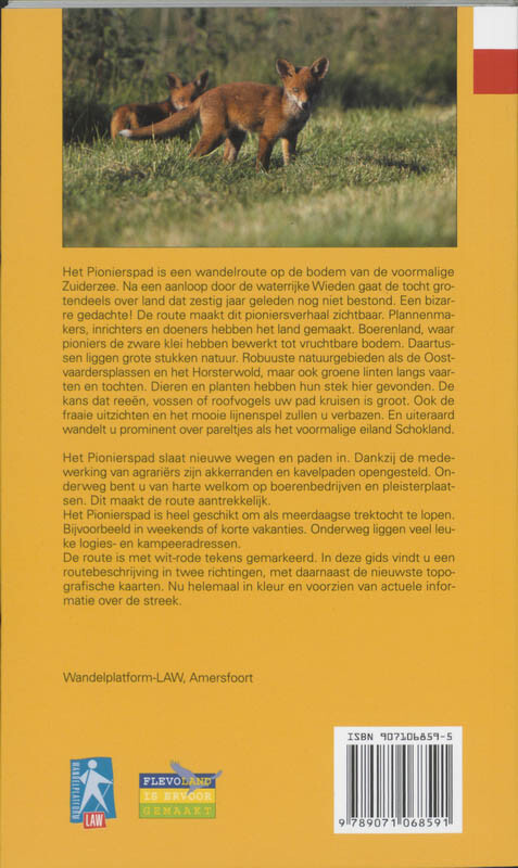 Pionierspad / LAW-gids achterkant