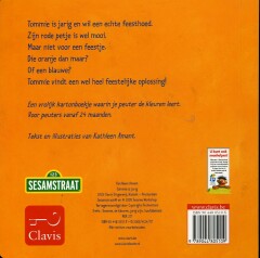 Tommie is jarig / Clavis peuter achterkant