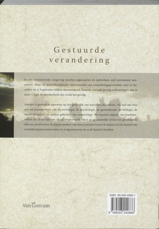 Gestuurde Verandering achterkant