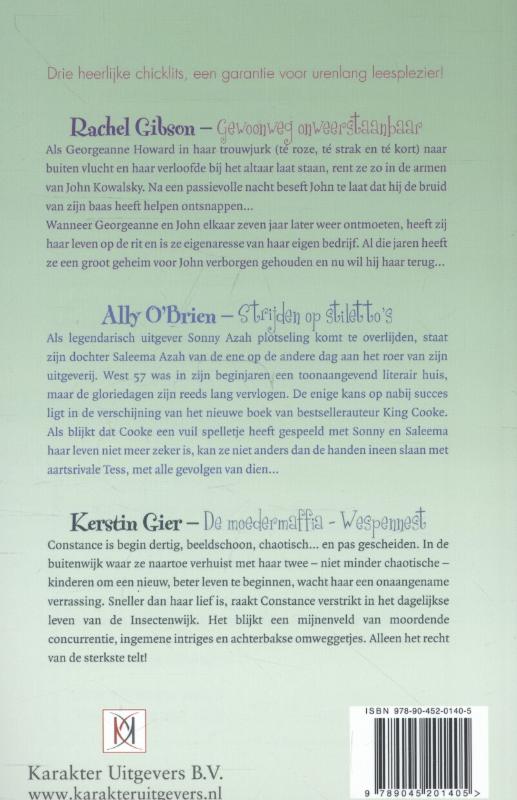 Chicklit-omnibus Chicklit-omnibus achterkant