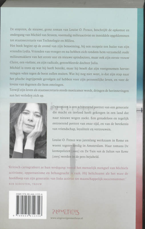 Utopisten achterkant