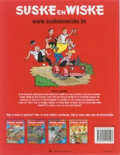 De postruiter / Suske en Wiske / 224 achterkant