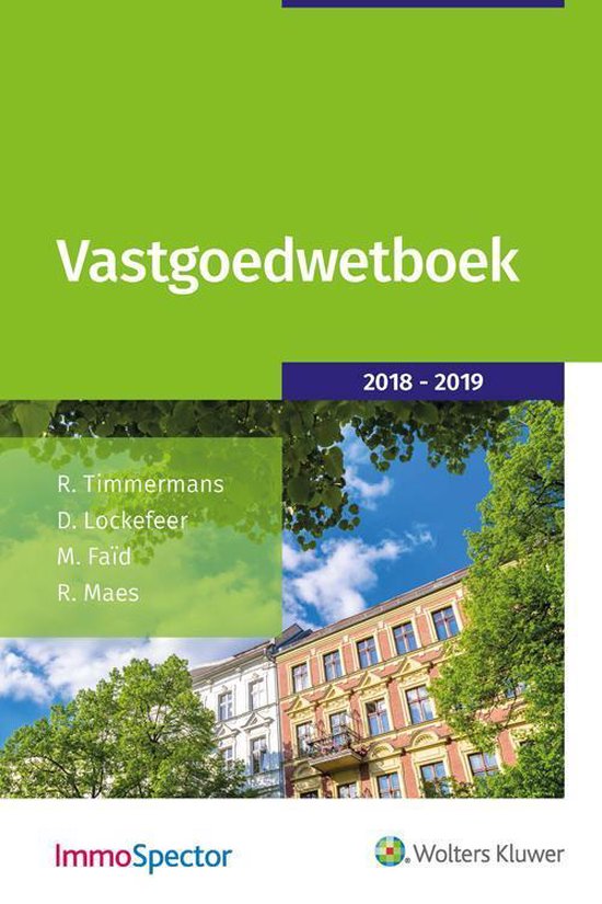Vastgoedwetboek 2018