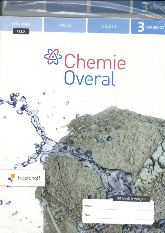 Chemie Overal NaSk2 vmbo-gt 3 FLEX leerboek + werkboek A + B