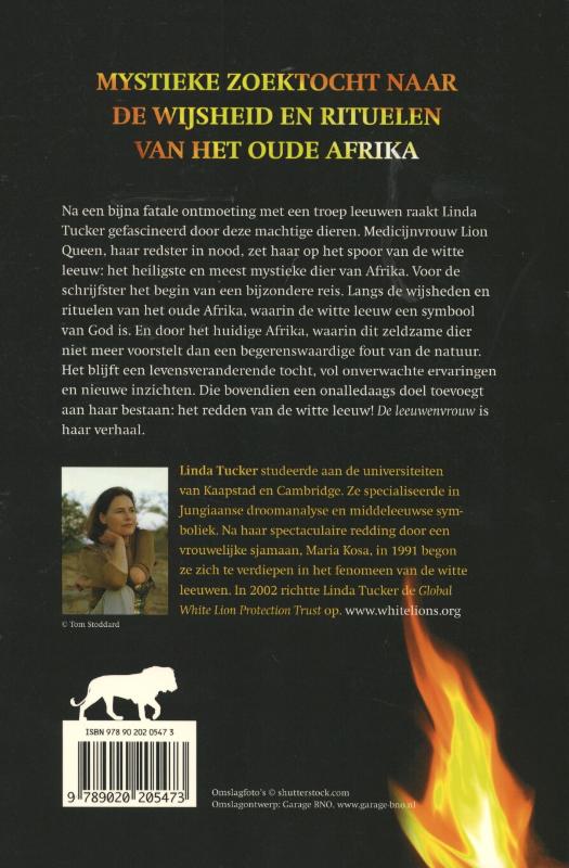 De leeuwenvrouw achterkant