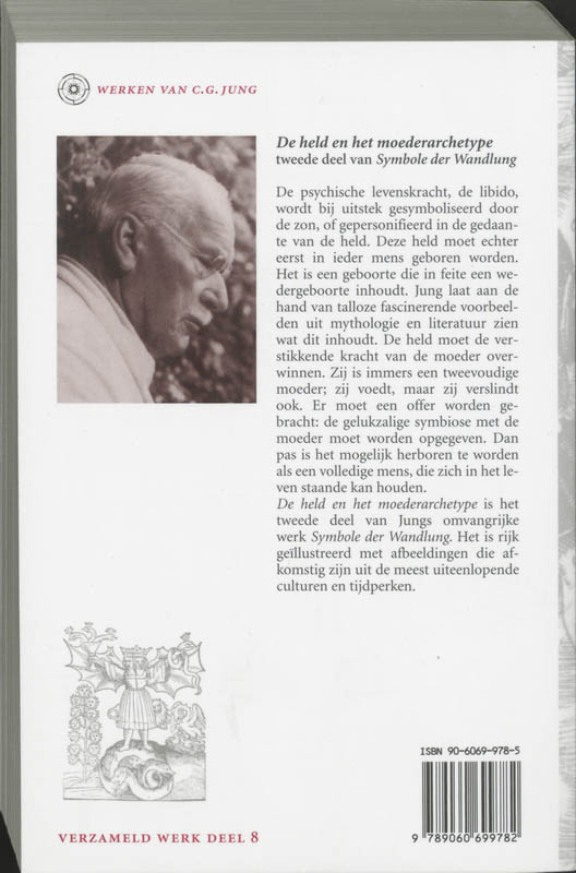 De held en het moederarchetype / Verzameld werk C.G. Jung / 8 achterkant