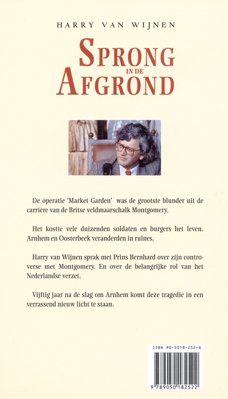 Sprong in de afgrond achterkant