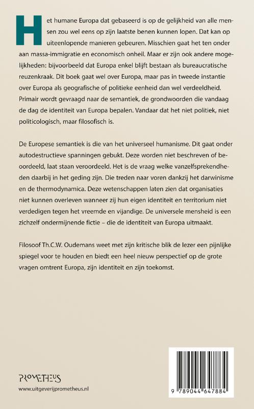 Europa Europa achterkant