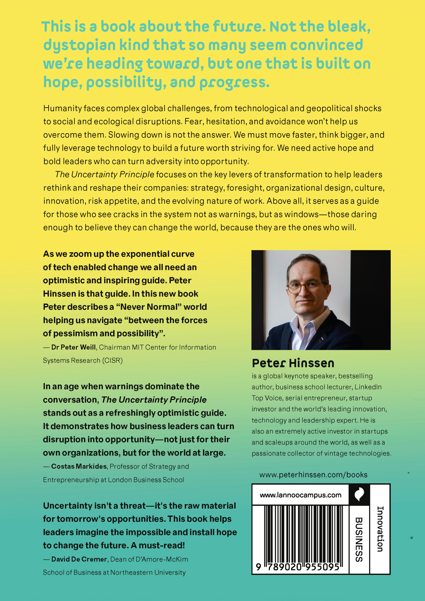 The uncertainty principle achterkant