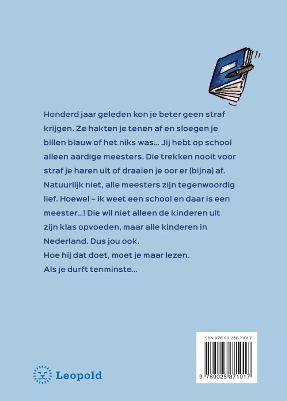 De verschrikkelijke schoolmeester achterkant