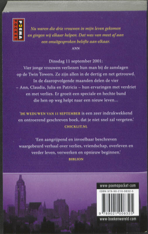 De weduwen van 11 september achterkant