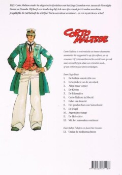 Onder de middernachtzon / Corto Maltese / 13 achterkant