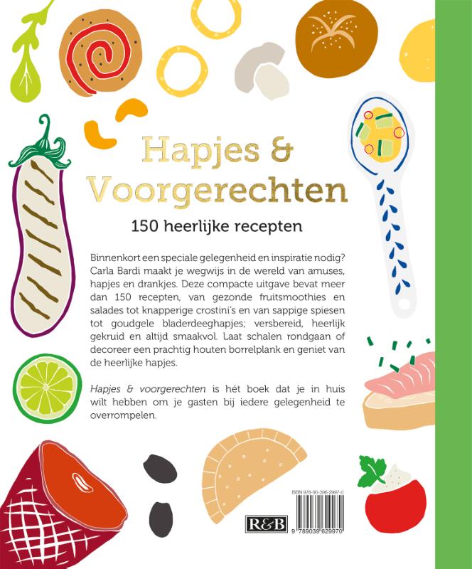 Hapjes & voorgerechten - 150 recepten achterkant