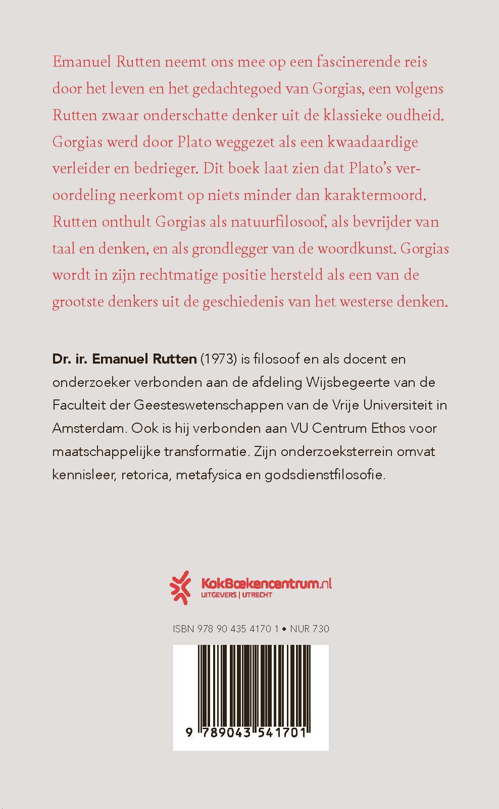 Slaaf van niets en niemand achterkant