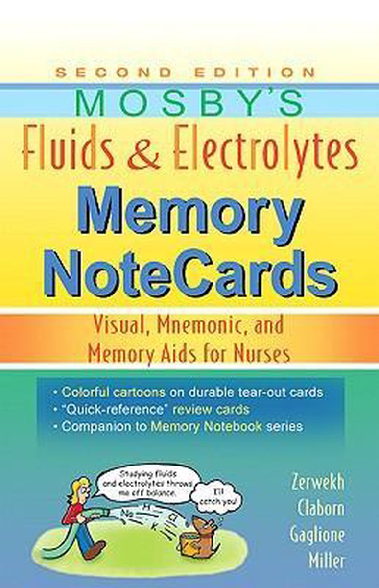 Mosby's Fluids & Electrolytes Memory NoteCards