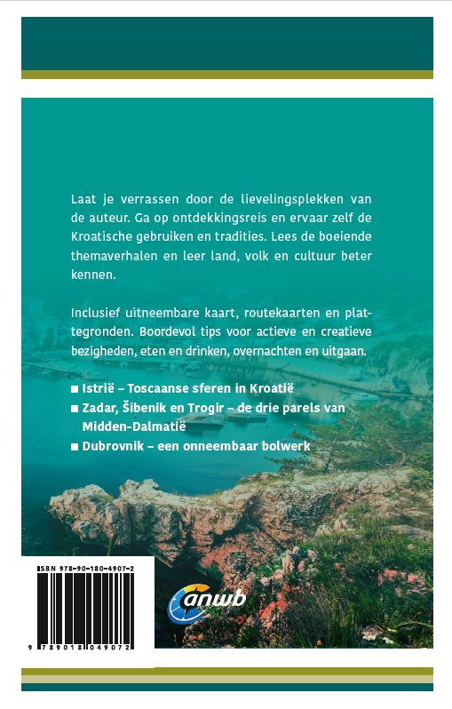 Kroatische kust / ANWB Ontdek reisgids achterkant