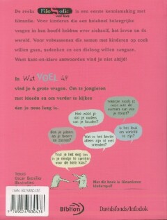 Wat voel ik? / Filosofie voor kids achterkant