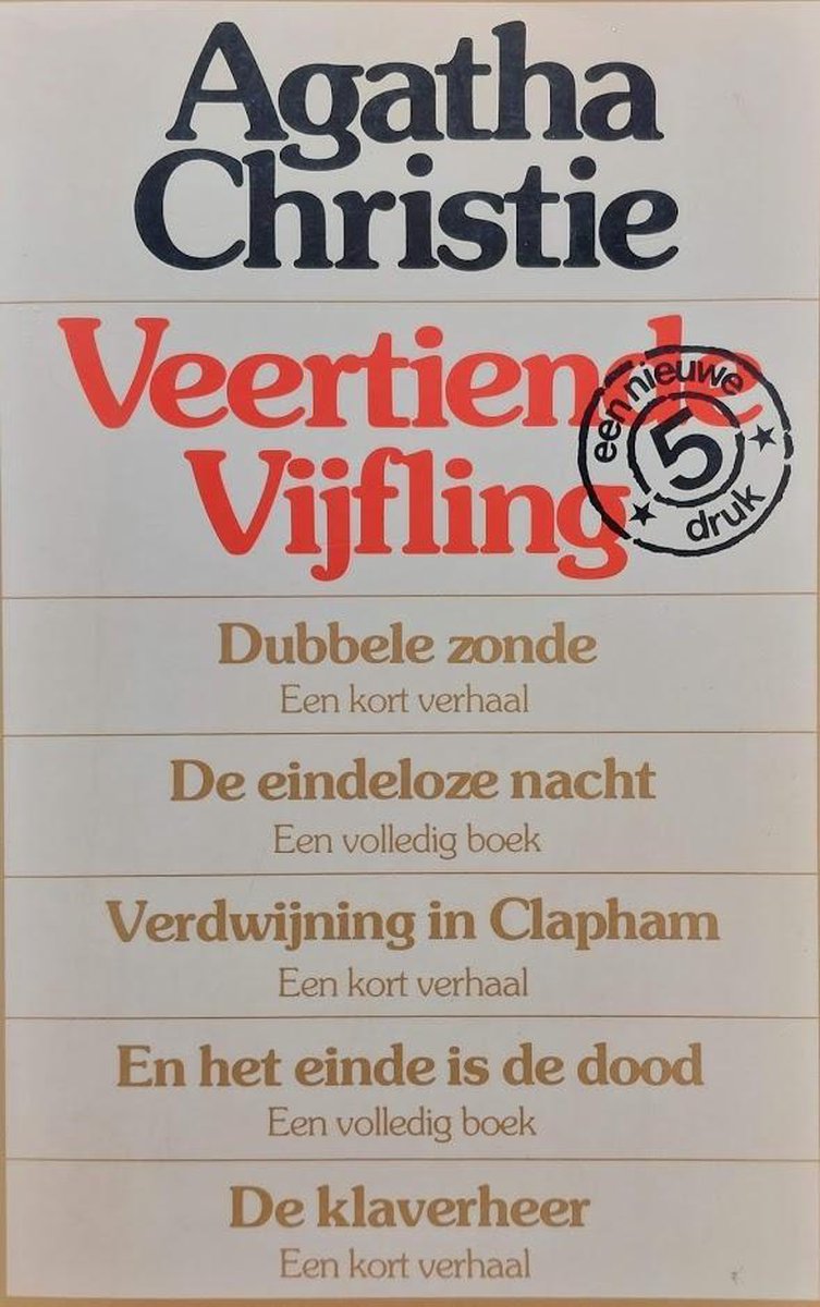 boekenbalie_9789021829623_cover Agatha Christie Vijfling - Volume 14 / Agatha Christie Vijfling / 14