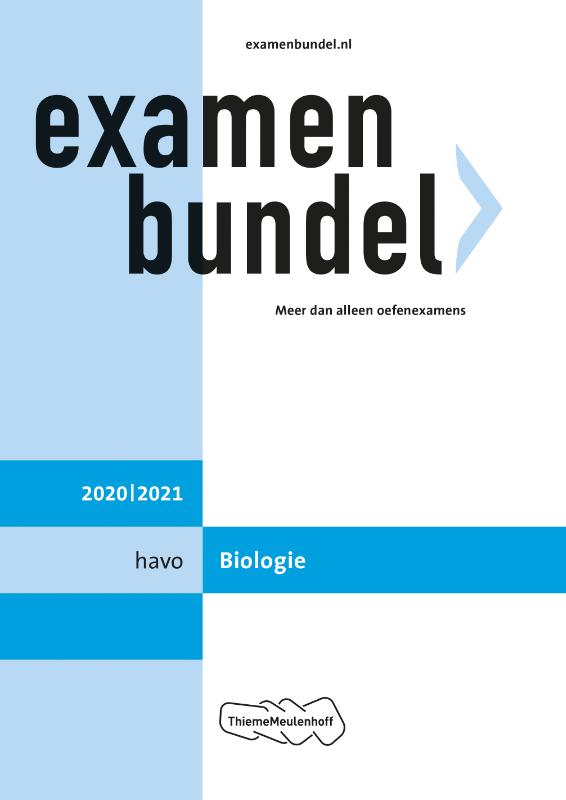 Examenbundel havo Biologie 2020/2021