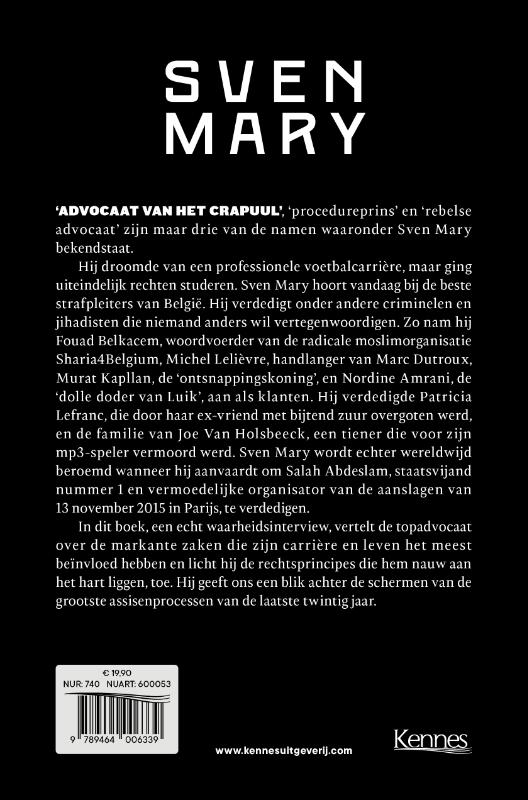 De rebelse advocaat achterkant