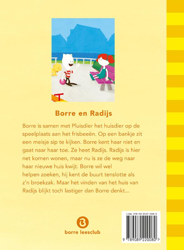 Borre en Radijs / De Gestreepte Boekjes / Groep 3 achterkant