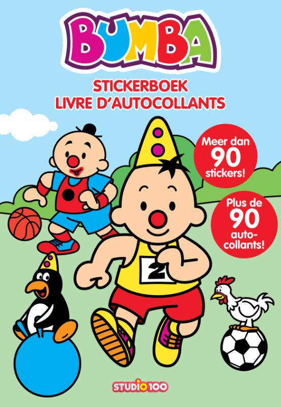 Bumba stickerboek - sport - meer dan 90 stickers