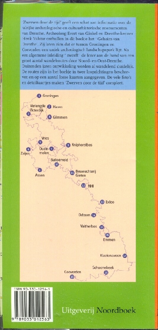 ZWERVEN DOOR DE TIJD achterkant
