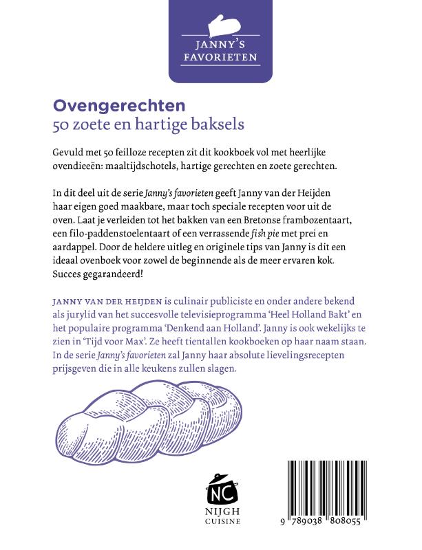 Ovengerechten / Janny's favorieten achterkant