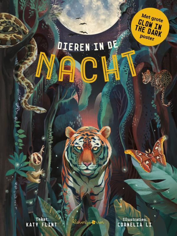 boekenbalie_9789403212579_cover Dieren in de nacht / Dieren in de nacht (Glow in the dark) / 0