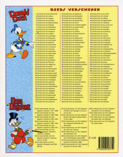 Donald Duck als Spanjool / De beste verhalen van Donald Duck / 123 achterkant