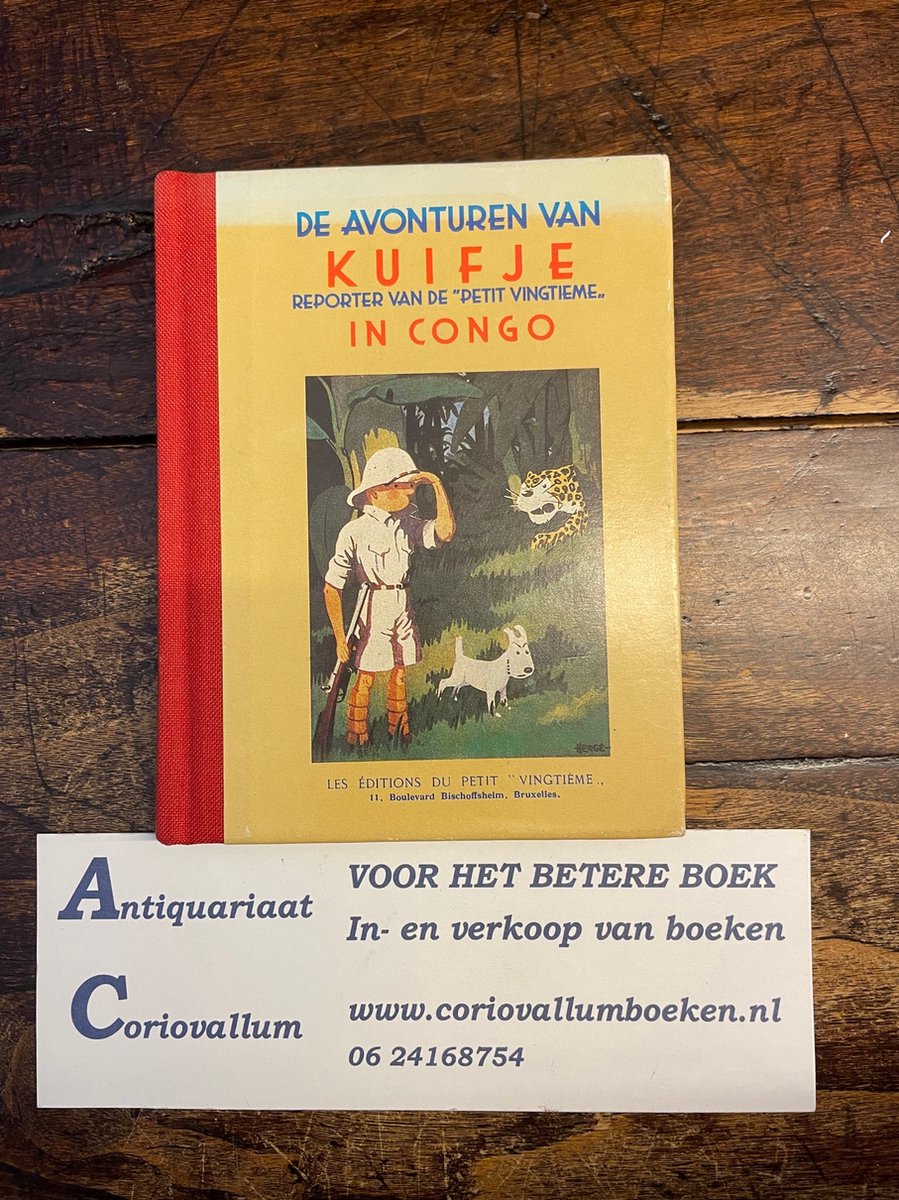 Kuifje collectie kuifje in afrika klein