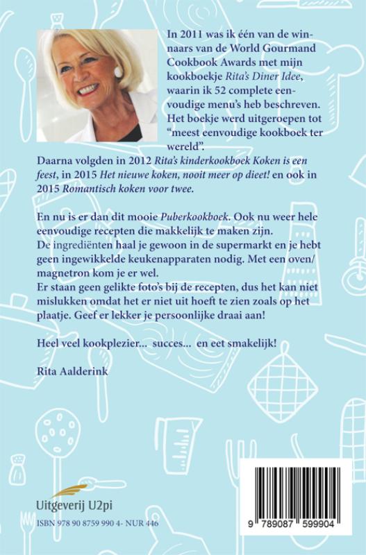 Het puberkookboek achterkant