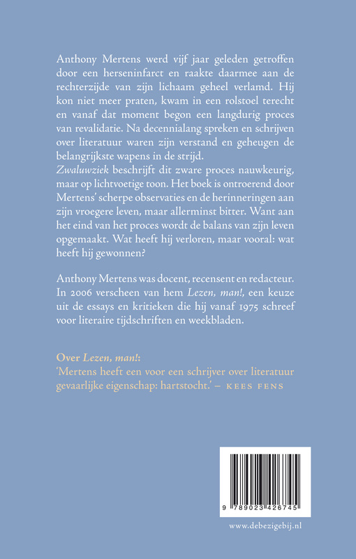 Zwaluwziek Zwaluwziek achterkant