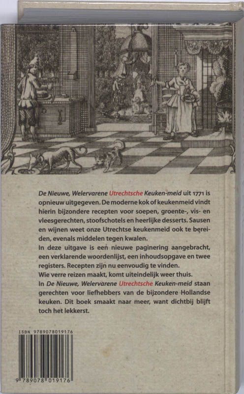 De Nieuwe, Welervarene Utrechtsche Keuken-Meid achterkant