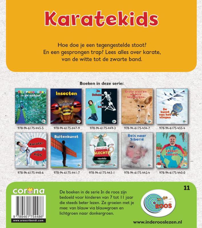 Karatekids / In de ROOS achterkant