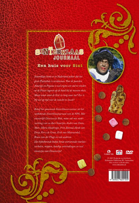 Een Huis Voor Sinterklaas -Dvd achterkant